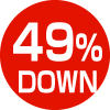 49%down