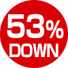 53%down