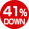 41%down
