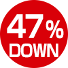 47%down